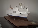 Maquette du Ferry Scandola Trasmediterranea